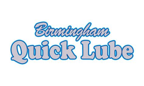 birmingham quick lube